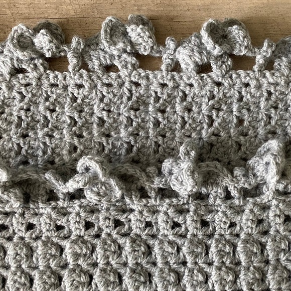 Elephant border baby blanket 🍼🐘 - Picture 3 of 4